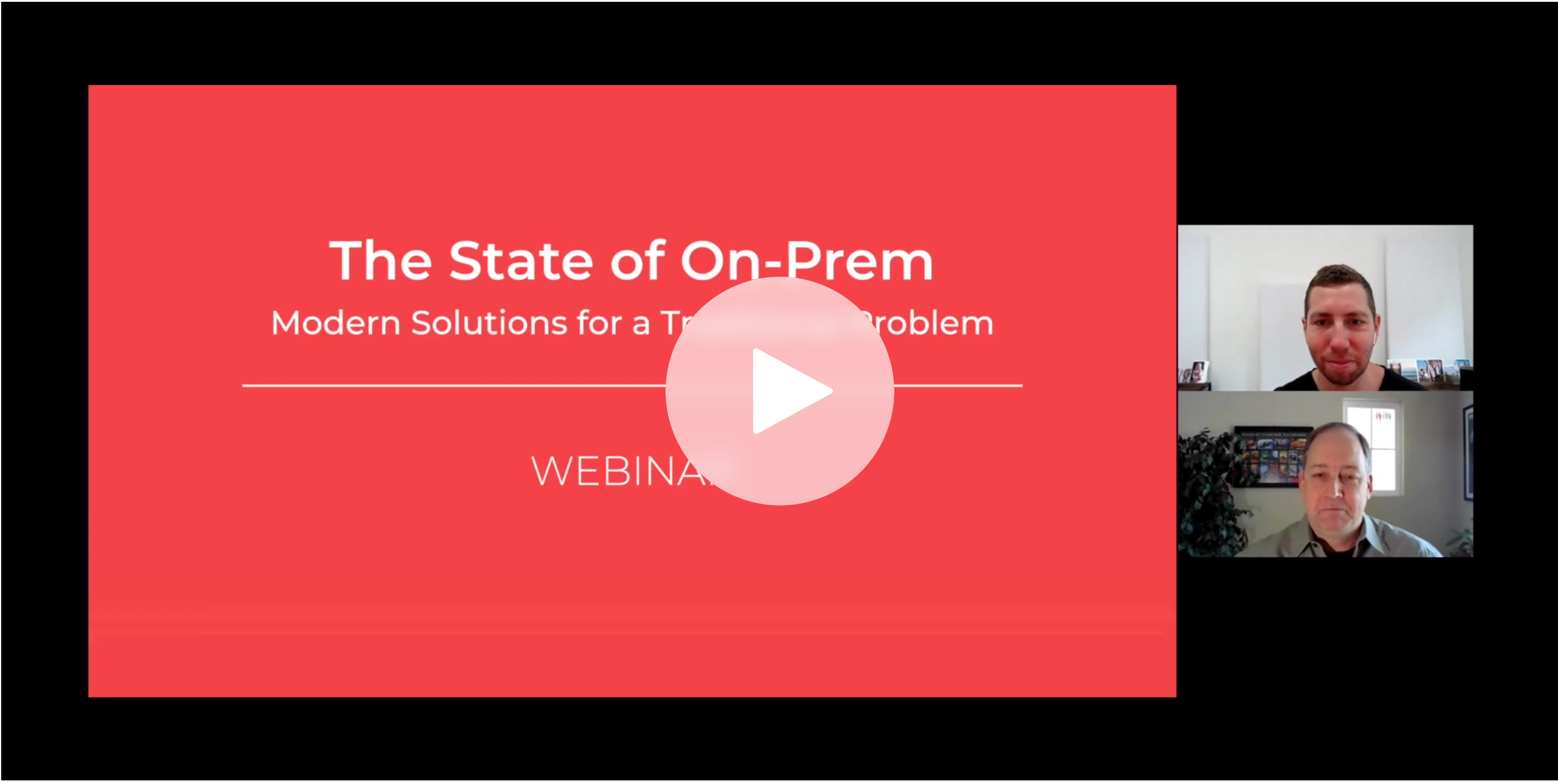 Replicated State of On-Prem Architecture Graphic